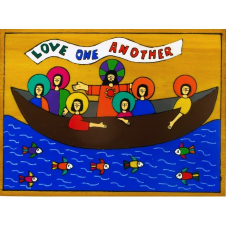 Love One Another Wall Plaque