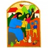 Christ with the Children Wall Plaque