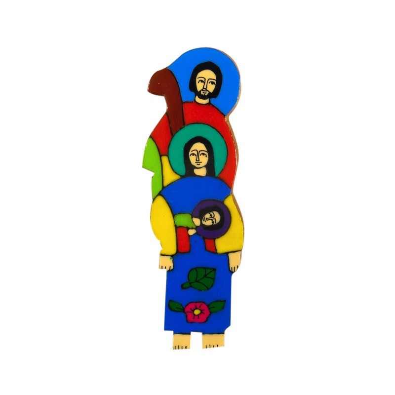 10 cm Holy Family Wall Plaque