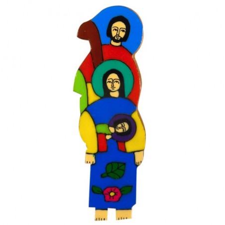 10 cm Holy Family Wall Plaque