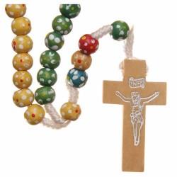 Wood Missionary Rosary Bead. 122/11.
