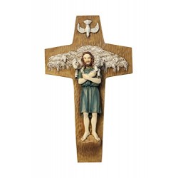 14 cms Good Shepherd Cross....