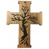 15cms Olive Wood Tree of Life Cross. 47/292.