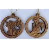 Olive Wood Angel Decoration. 81/292.