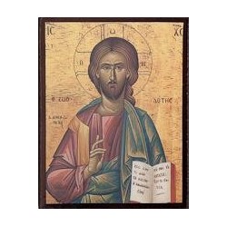 Wood Icon of Jesus Christ