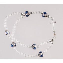 Blue Rosary Bracelet. 40/3.