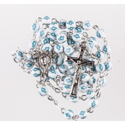 Boxed Blue Cross Rosary...