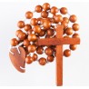 Large Wood Rosary Beads. 132/3