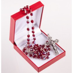 Garnet Red Crystal Glass...