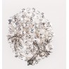 Boxed Silvered Rosary Bead. 288/10.