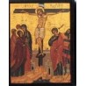 Wood Icon of the Crucifixion
