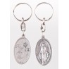 Our Lady Immaculate Miraculous Medal Keyring. 92/7