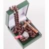 Wood Double Wired Rosary. 173/6 Brown.