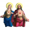 Our Lady/Christ Magnetic Plaque. 17/56.