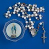 Mini Our Lady Immaculate Rosary Beads. 480/46