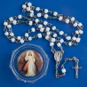 Mini Divine Mercy Rosary Beads.480/46.