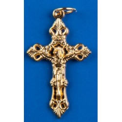 Gold plated Crucifix. 225/87.