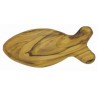 Olive Wood Fish Emblem. 75/292.
