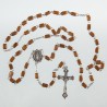 Brown Wood  Rosary Bead. 158/10.