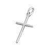 Sterling Silver Cross and Necklet. 1/253.
