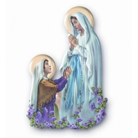 Lourdes Magnetic Plaque