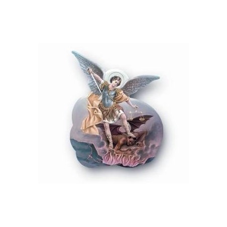 St Michael Magnetic Plaque