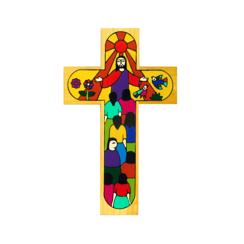 10 cm Christ of All Nations Cross. 6/30