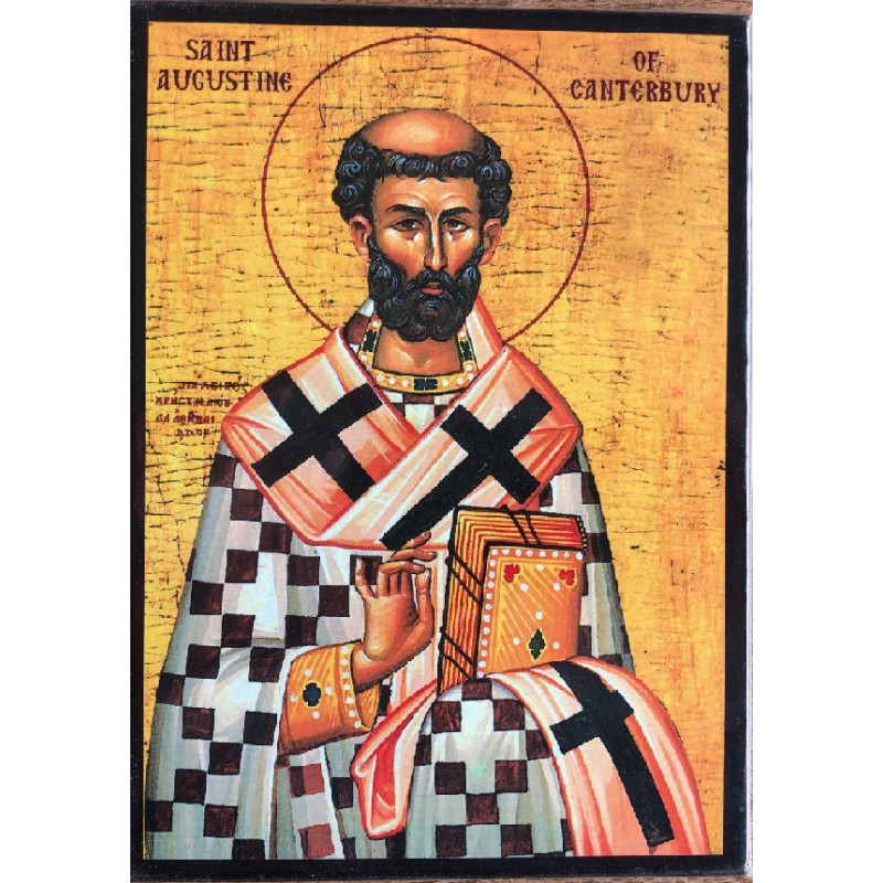 8/61.Icon of Saint Augustine of Canterbury.