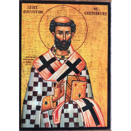 8/61.Icon of Saint Augustine of Canterbury.