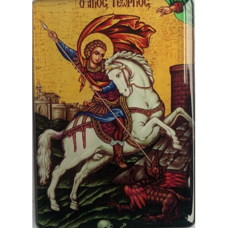 1/271.Magnetic Icon of St. George.