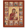 8/61.Icon of the Life of Our Lady.