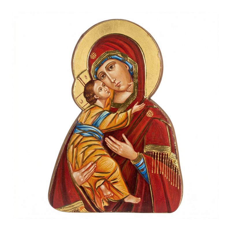 Our Lady Magnetic Plaque. 15/56.