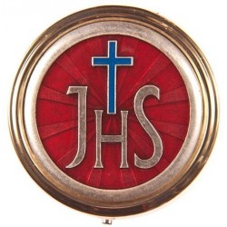 Jesus Saviour of Men (IHS) Holy Communion Pyx