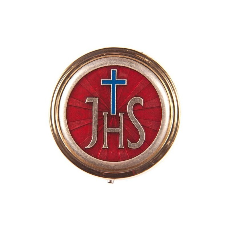 Jesus Saviour of Men (IHS) Holy Communion Pyx
