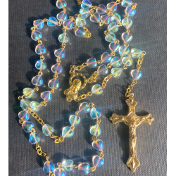 Heart Shaped Clear Crystal...