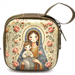 Rosary Purse. Image of Our...