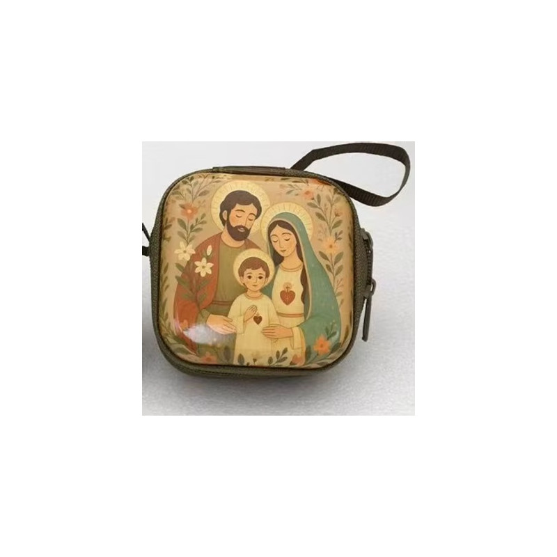 Rosary Purse. Image of Holy Family. 20/285.
