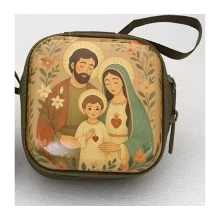 Rosary Purse. Image of Holy Family. 20/285.