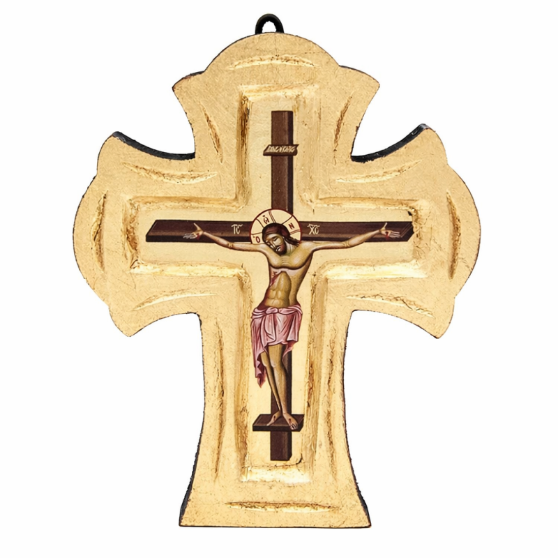 35/271.Icon of the Crucifixion.