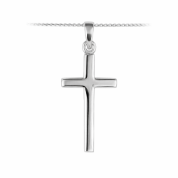 Sterling Silver Cross and...