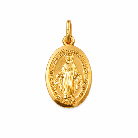 12mm 9ct Gold Miraculous Medal. 2014/1 .