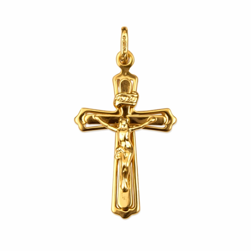 9ct Gold Crucifix. 2008/1.