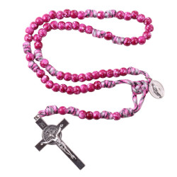 Large Pink Bead Rope St...