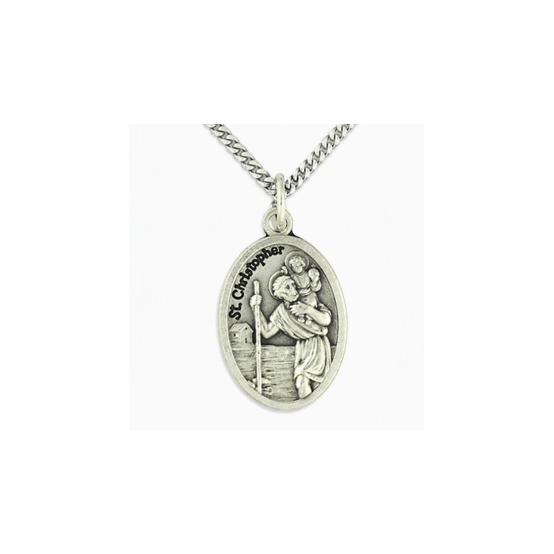 St Christopher Pendant. 660/6P