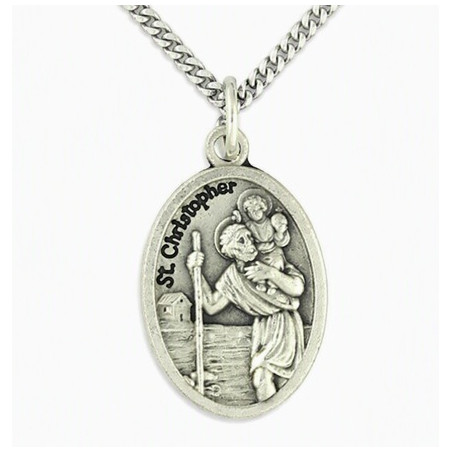 St Christopher Pendant. 660/6P