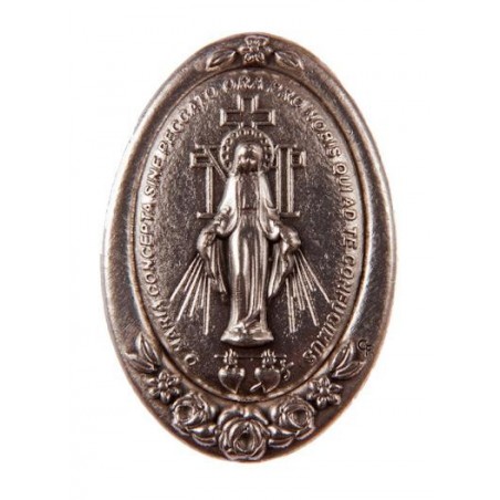 Our Lady Immaculate magnetic car plaque