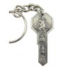 St Christopher 'Key' keyring