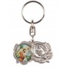 St Christopher and Our Lady keyring