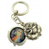 Immaculate Heart of Our Lady and Divine Mercy keyring