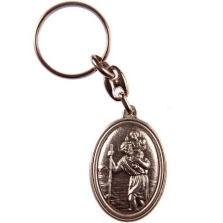 St Christopher Keyring